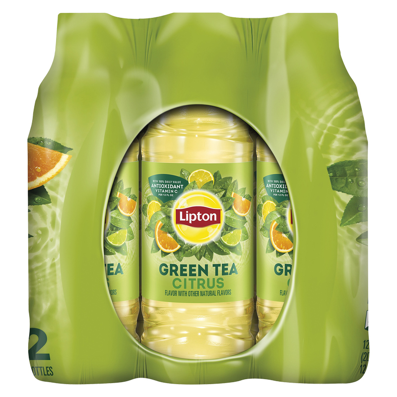 Lipton Iced Green Tea with Citrus 12pk 16.9oz Btl