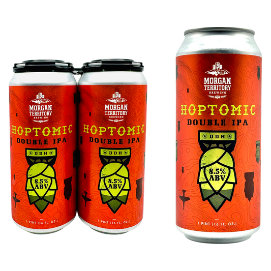 Morgan Territory Brewing Hoptomic Double IPA 4pk 16oz Can
