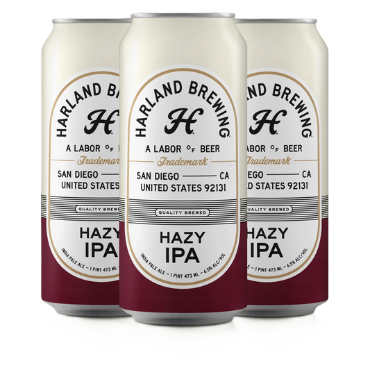 Harland Brewing Hazy IPA 4pk 16oz Can