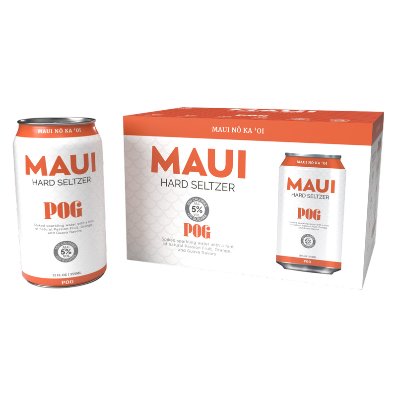 Maui Brewing Hard Seltzer POG 6pk 12oz Can