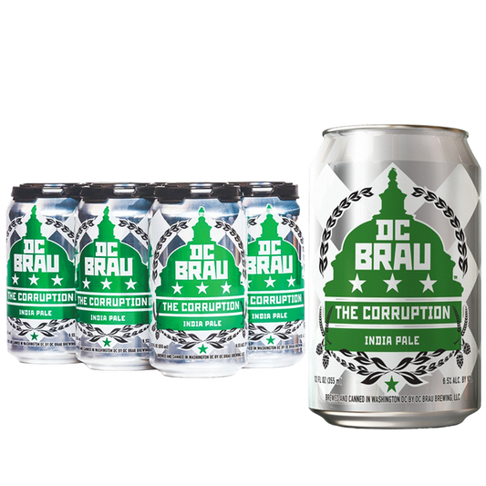 DC Brau The Corruption IPA 6pk 12oz Can 6.5% ABV