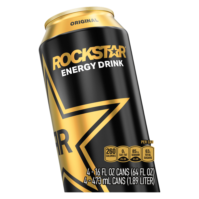 Rockstar Original 4ct 16oz Can- XL