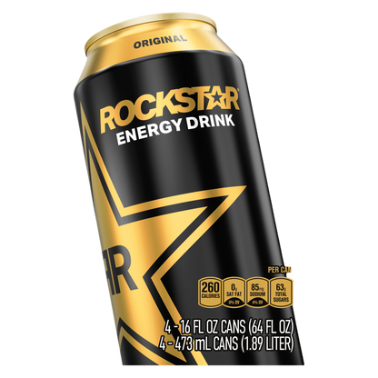 Rockstar Original 4ct 16oz Can- XL