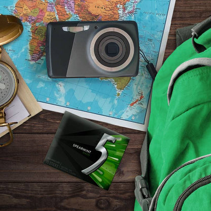 5 GUM Spearmint Rain Sugar Free Chewing Gum