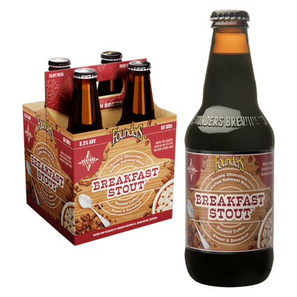 Founders Brewing Breakfast Stout 4pk 12oz Btl