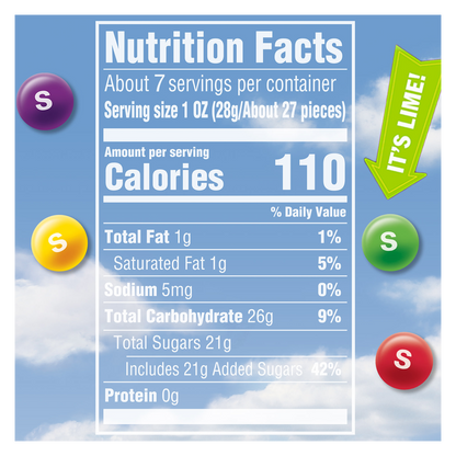 SKITTLES Original Chewy Candy, 7.2 oz Bag