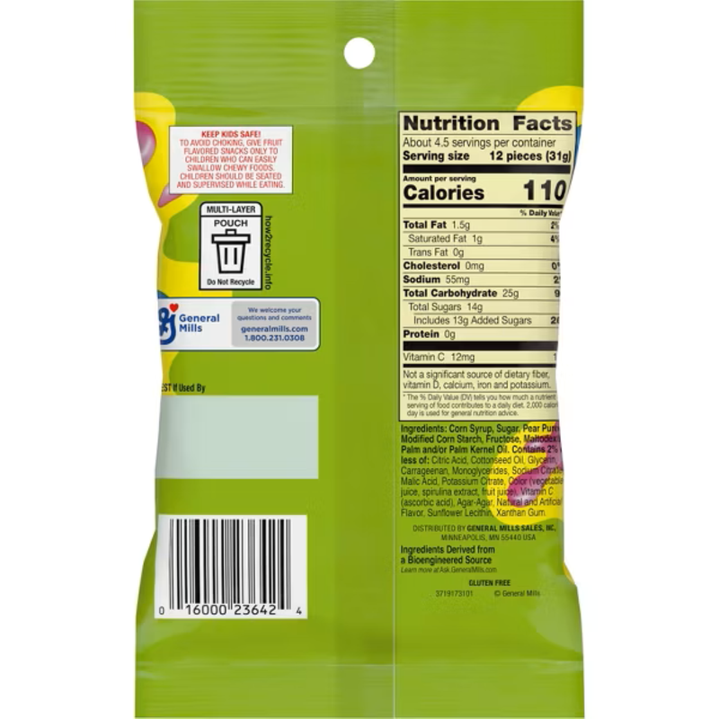Gushers Super Sour, 5.13 oz