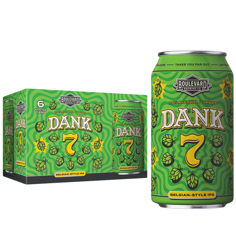 Boulevard Brewing Co Dank 7 Belgian-Style IPA 6pk 12oz Can 7% ABV