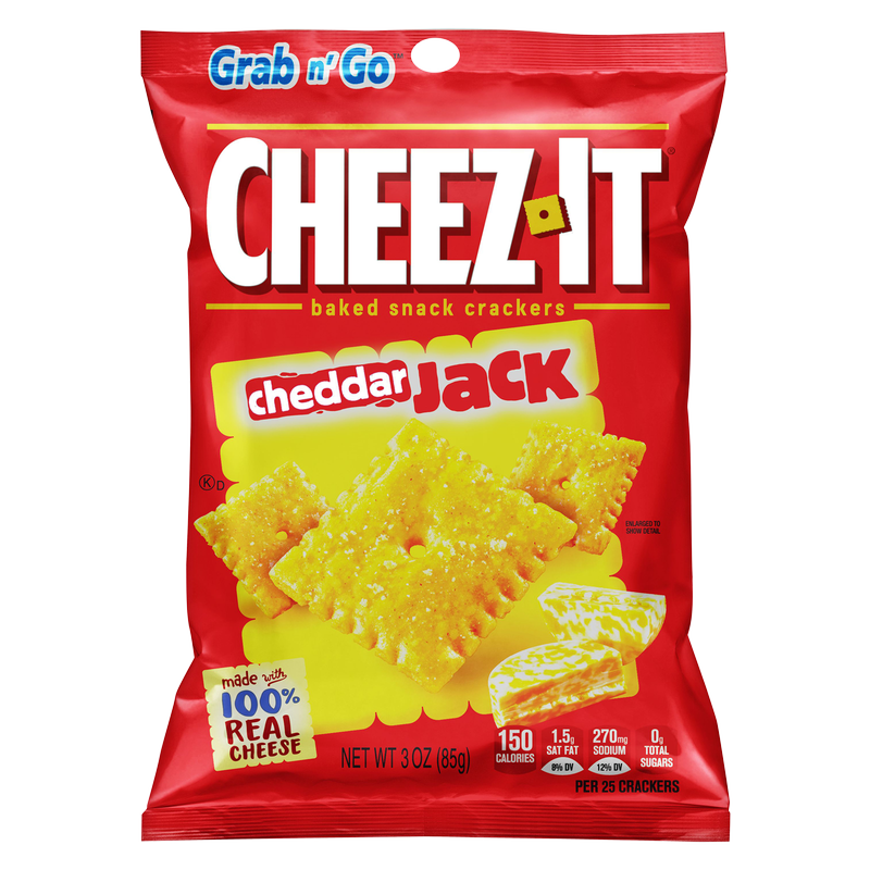 Cheez-It Cheddar Jack Crackers 3oz