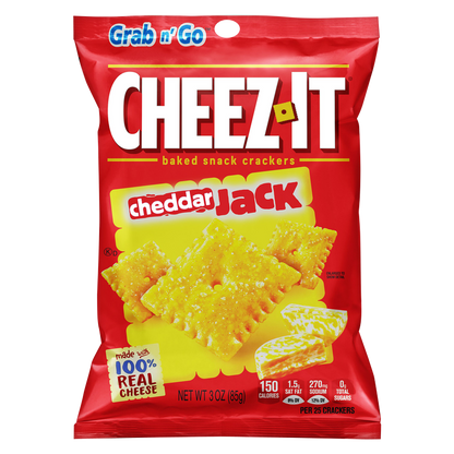 Cheez-It Cheddar Jack Crackers 3oz