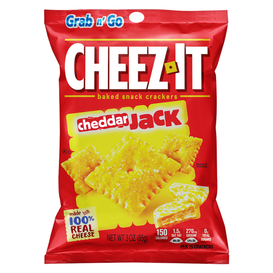 Cheez-It Cheddar Jack Crackers 3oz