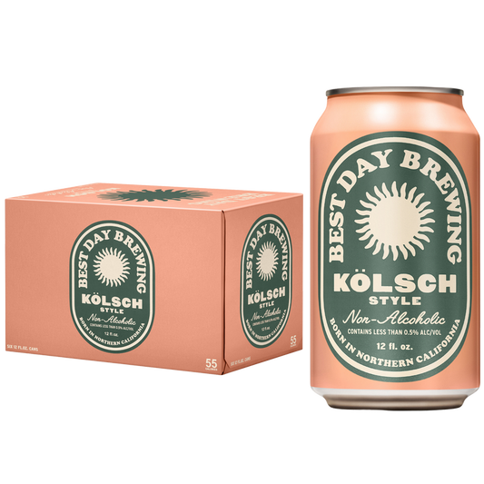 Best Day Brewing Kolsch Non-Alcoholic 6pk 12oz Cans