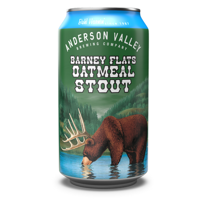Anderson Valley Brewing Barney Flats Oatmeal Stout (6PKC 12 OZ)