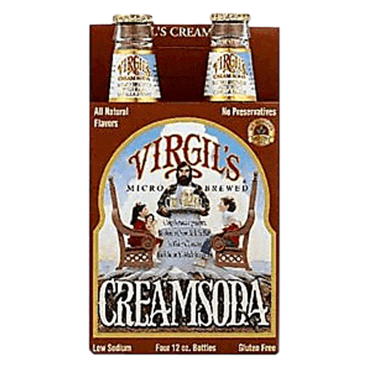 Virgil's Cream Soda 4pk 12oz Btl