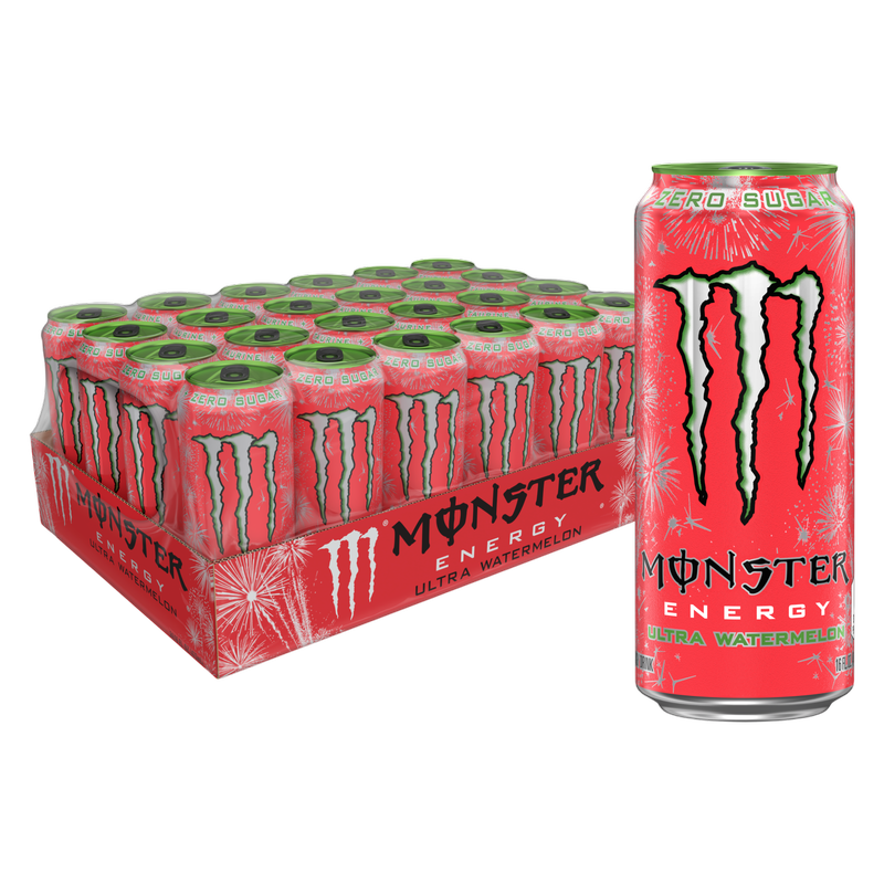 Monster Ultra Watermelon 24pk 16oz can- XL