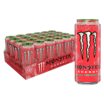 Monster Ultra Watermelon 24pk 16oz can- XL