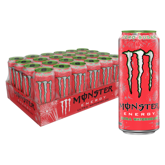 Monster Ultra Watermelon 24pk 16oz can- XL