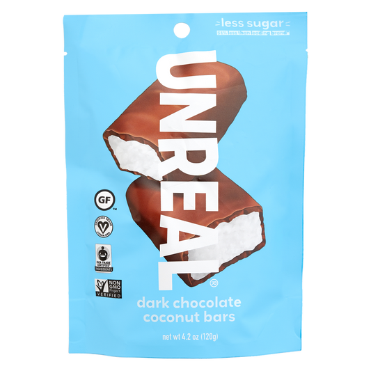 Unreal Dark Chocolate Coconut Bars 4.2oz