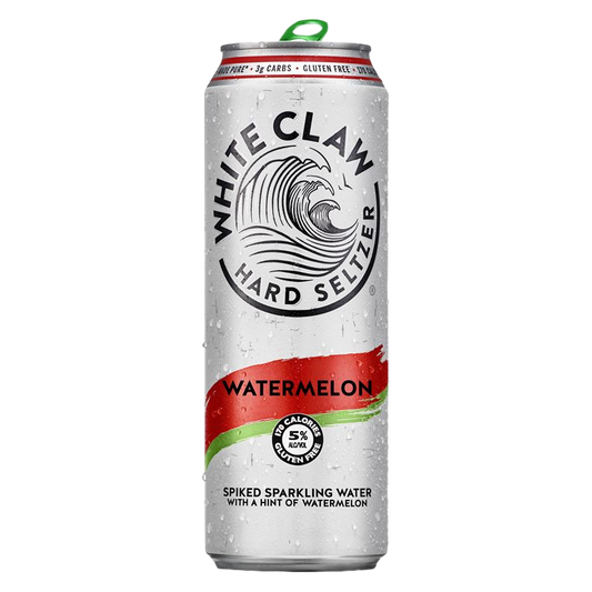 White Claw Hard Seltzer Watermelon Single 24oz Can