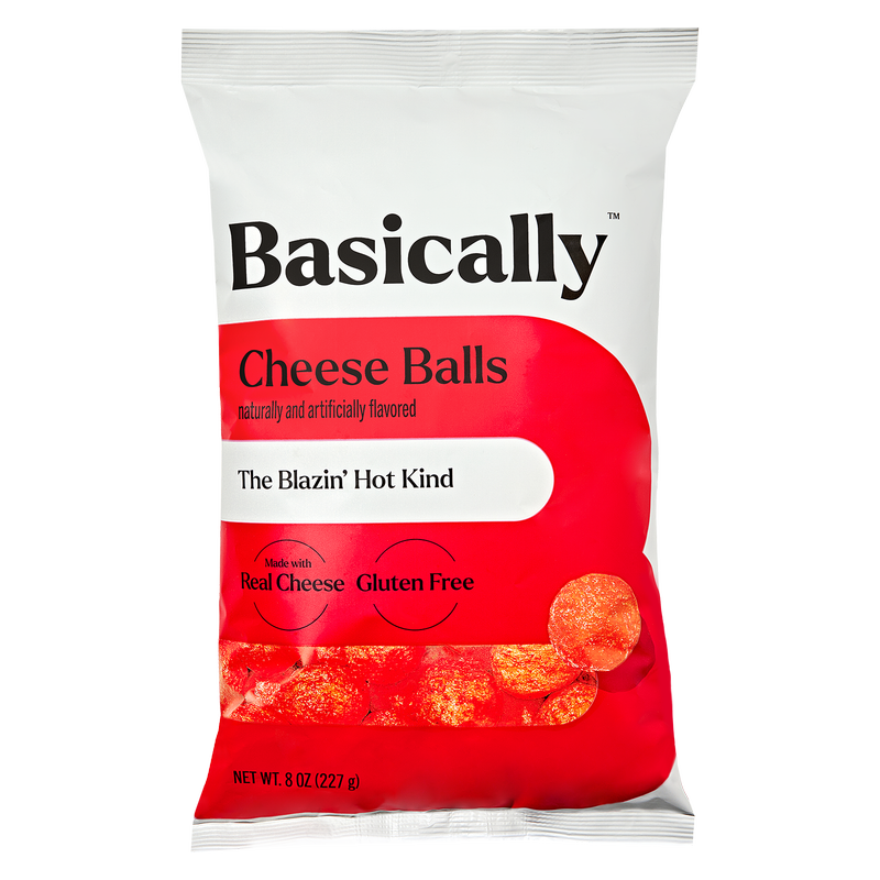 Coke 20oz + Basically Blazin' Hot Cheese Balls 8oz Bundle