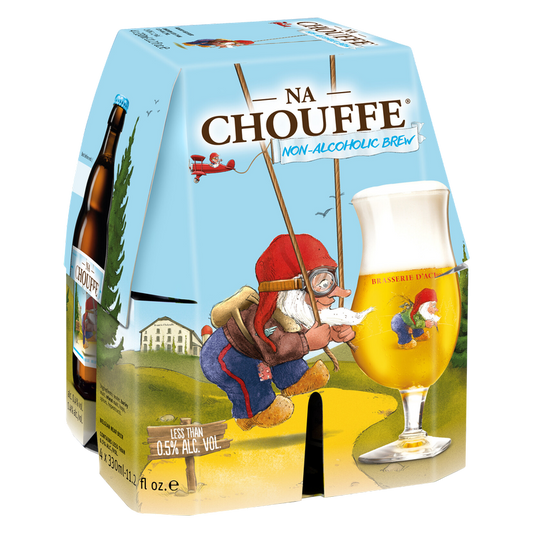 La Chouffe Non-Alcoholic Belgian Blonde A (4PKB 11.2 OZ)