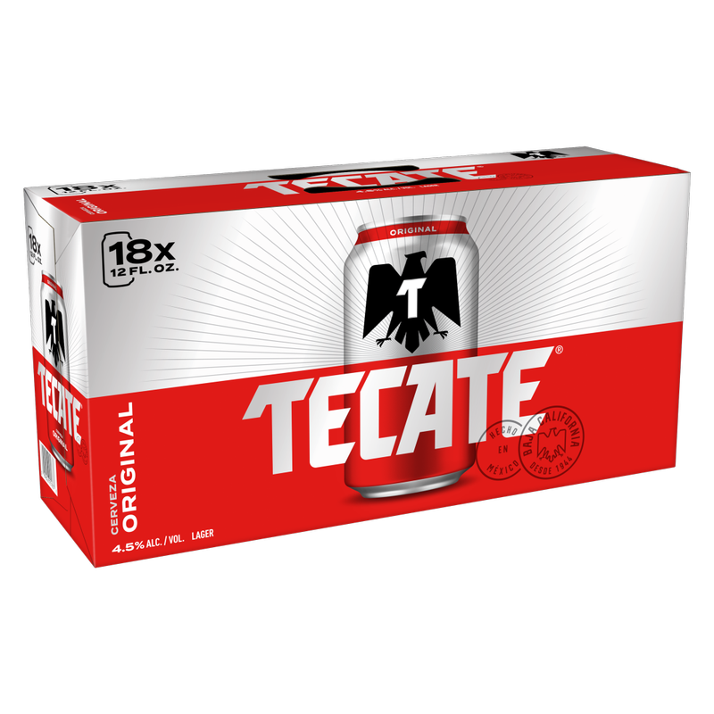 Tecate 18pk 12oz Can