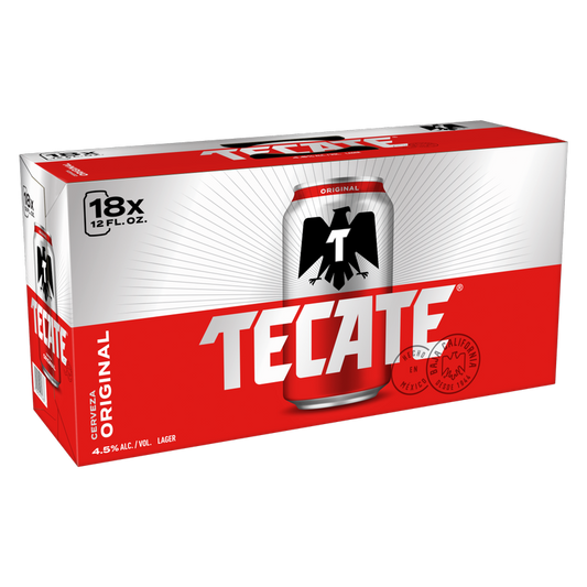 Tecate 18pk 12oz Can