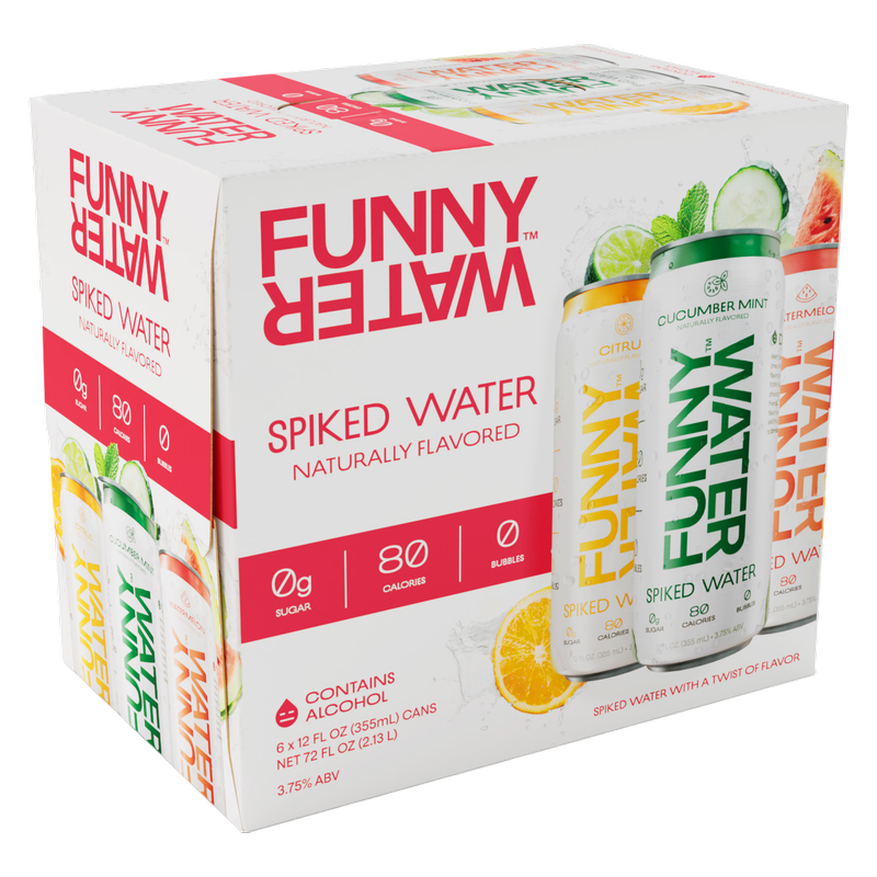 Funny Water Original Variety Pack 1 6pk 12oz