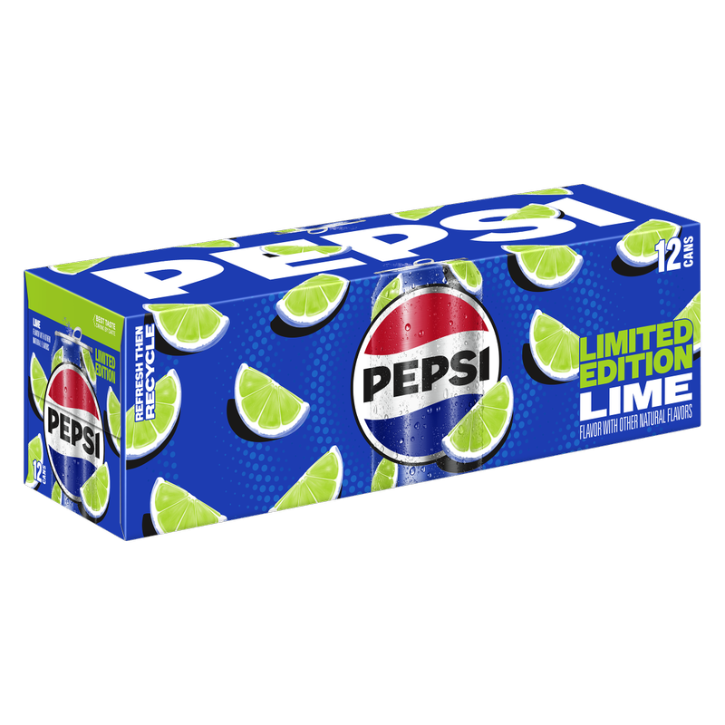 Pepsi Lime 12oz 12pk Can