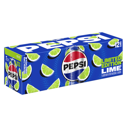 Pepsi Lime 12oz 12pk Can