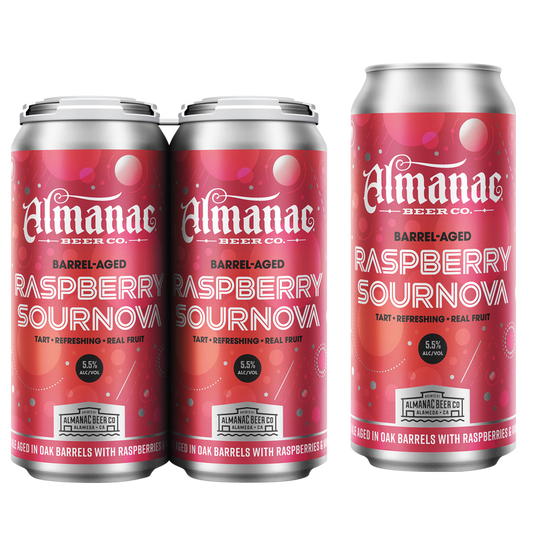 Almanac Sournova Series - Raspberry Sournova 4pk 16oz Can
