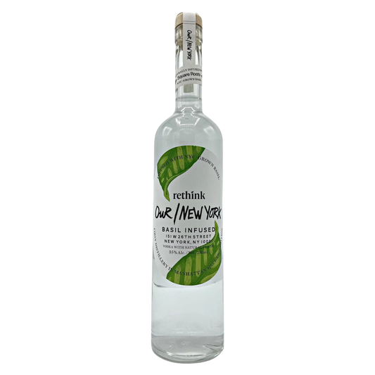 Our/New York Basil Vodka 750ml (70 Proof)