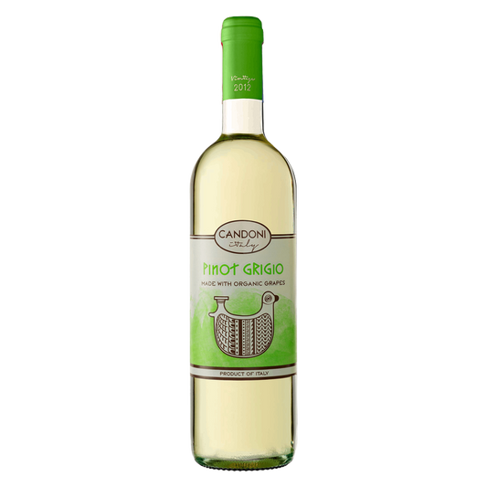 Candoni Organic Pinot Grigio 750ml Bottle 13% ABV
