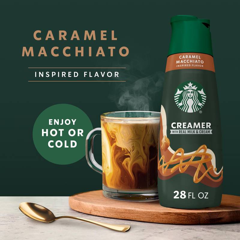 Starbucks Caramel Macchiato Creamer 28oz Btl