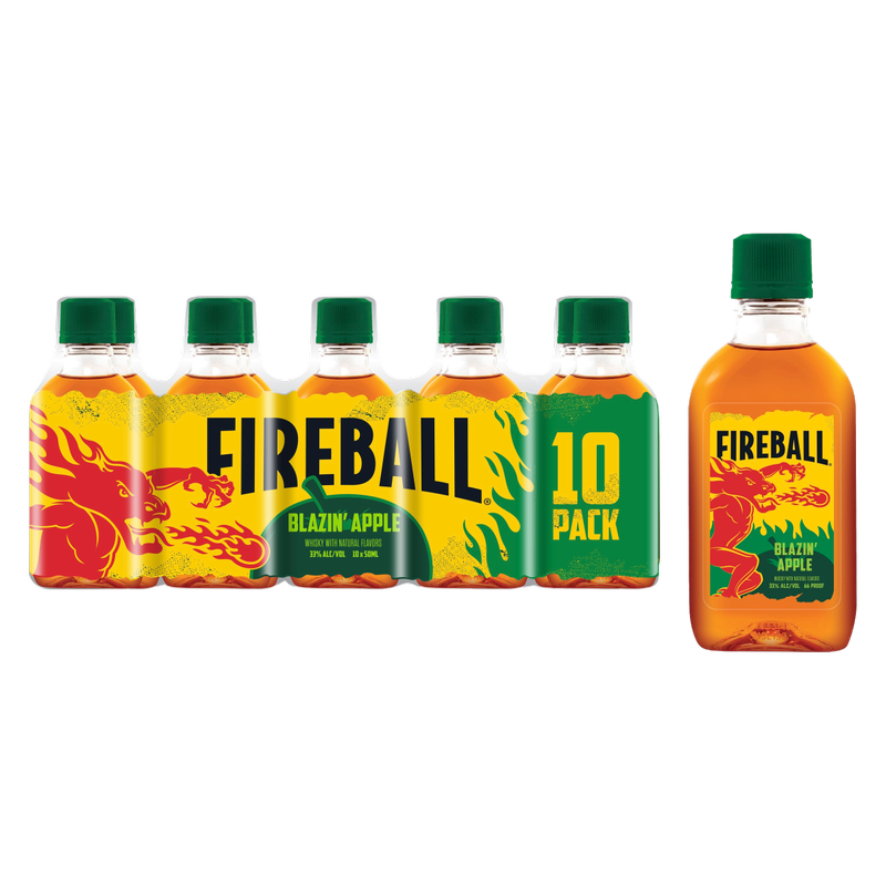 Fireball Blazin' Apple 50ml 10pk