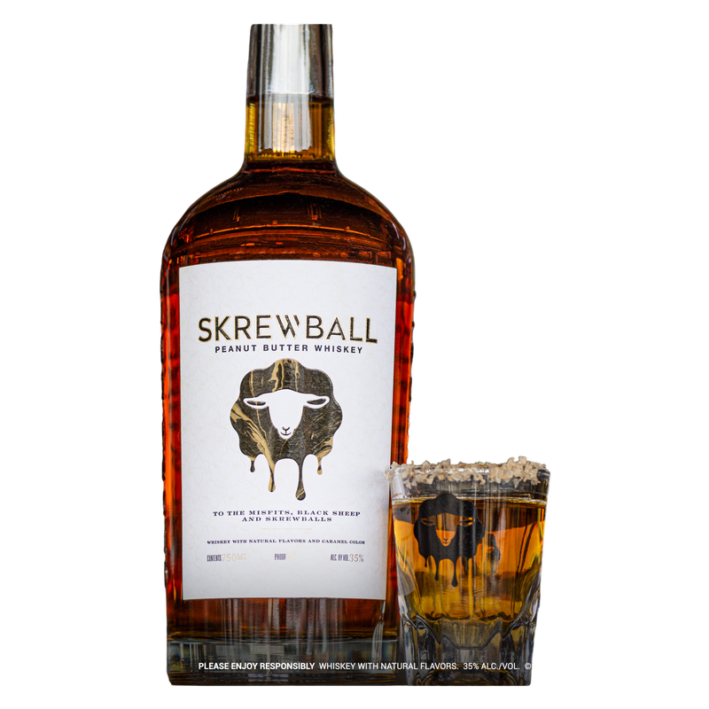 Skrewball "Krew Pack" Peanut Butter Whiskey 8pk 50ml (70 proof)
