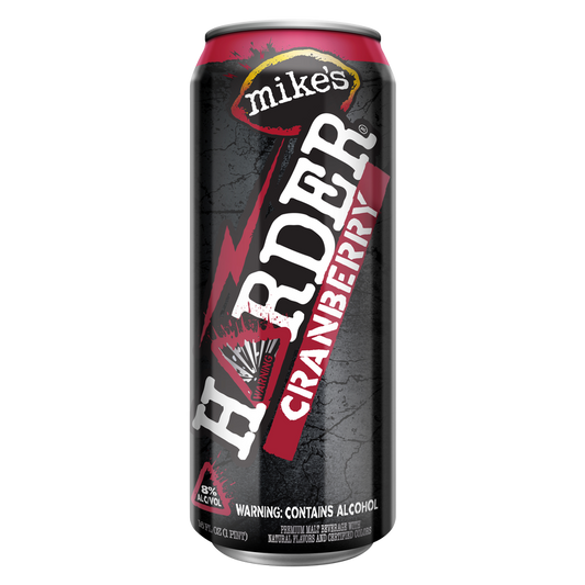 Mike's HARDER Cranberry Single 16oz Can 8.0% ABV
