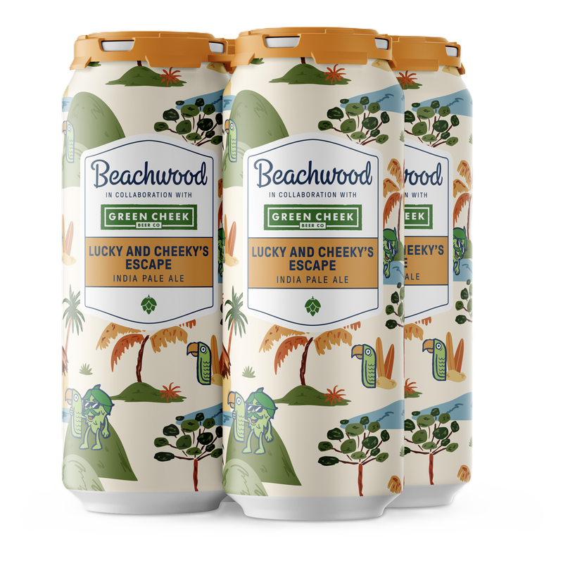 Beachwood Brewing Lucky and Cheeky IPA (4PKC 16 OZ)
