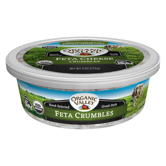 Organic Valley Organic Crumbled Feta - 4oz
