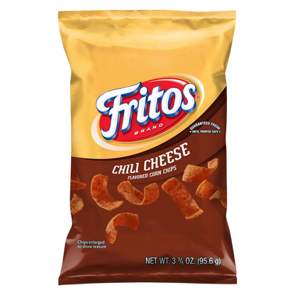 Fritos Flavored Corn Chips Chili Cheese 3.375oz