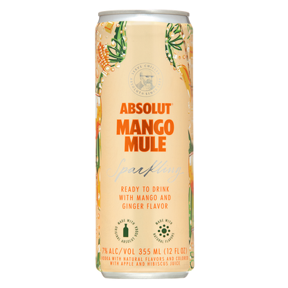 Absolut Mango Mule 4pk 12oz Can 7.0% ABV