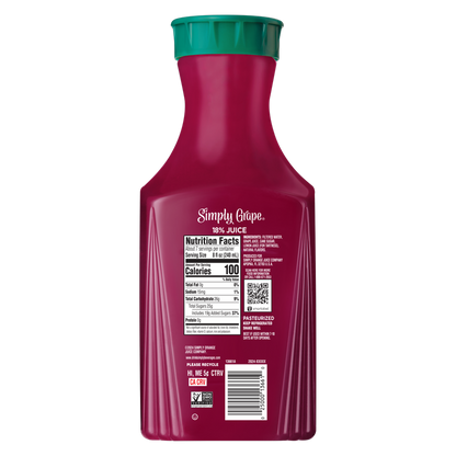 Simply Grape 52oz Btl