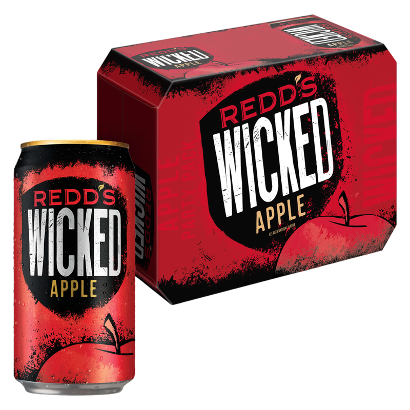 REDD'S WICKED APPLE ALE 12PKC (12PKC 10 OZ)