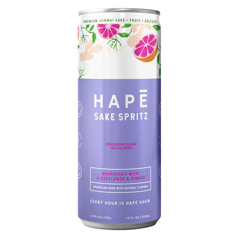 Hape Sake Spritz Grapefruit 4 Pack (4PK 355 ML)