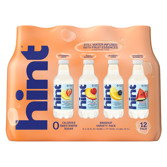 Hint Smashup Variety Pack 12pk 16oz Btl
