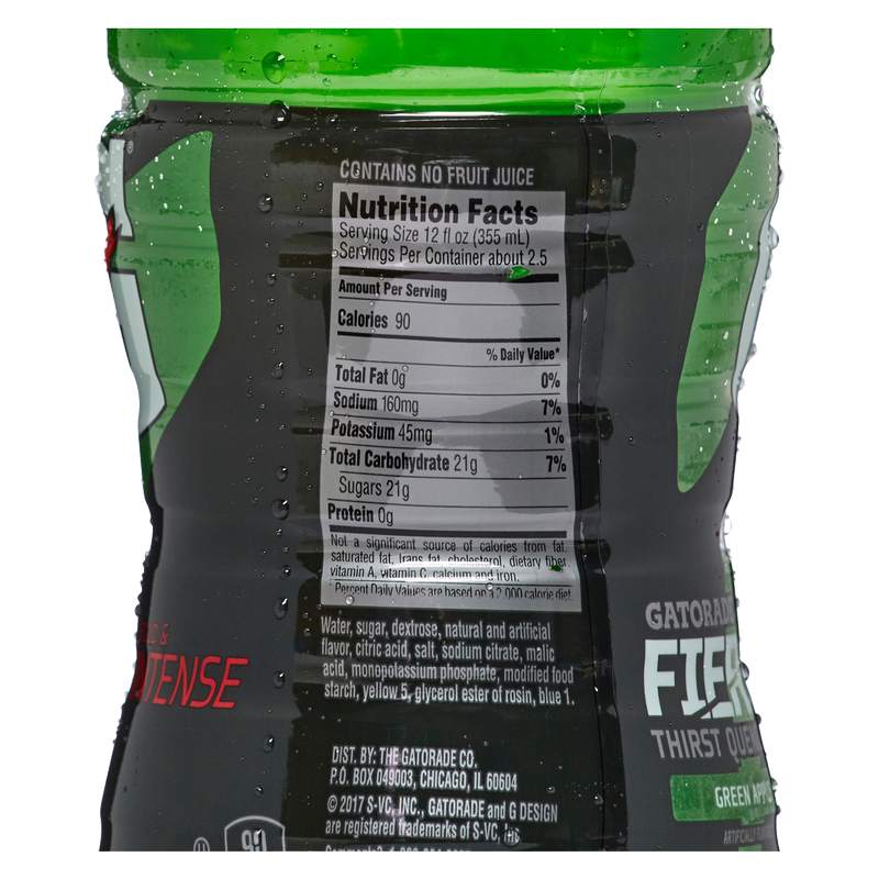 Gatorade Fierce Green Apple 28oz