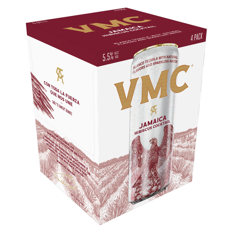 VMC Jamaica Hibiscus Tequila Cocktail 4pk Can 5.5%ABV