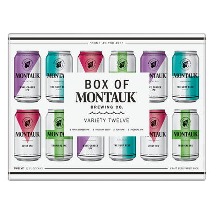 Montauk Box of Montauk Variety 12pk 12oz Can 6.4% ABV