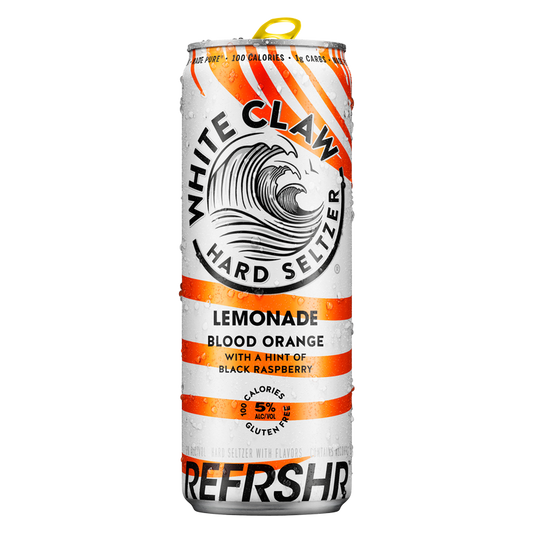 White Claw REFRSHR Lemonade Blood Orange with a hint of Black Raspberry Single 12oz Can 5.0% ABV