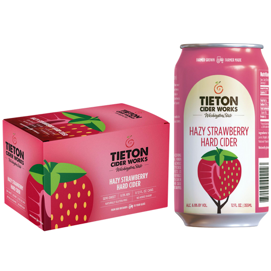 Tieton Cider Works Seasonal Cider 6pk 12oz Cans